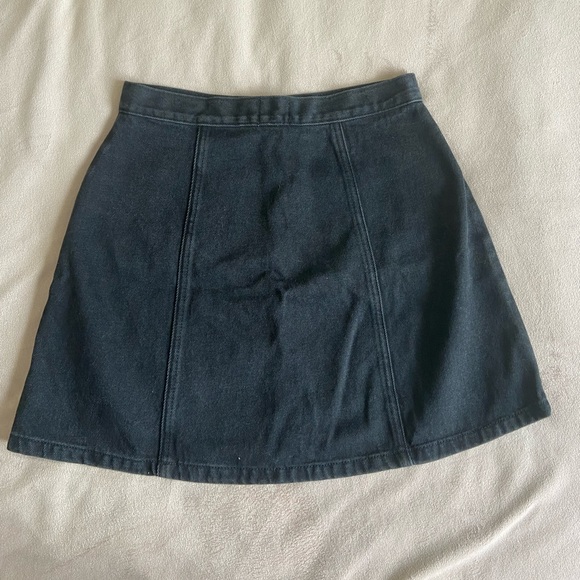 BDG Black denim skirt - Picture 2 of 2
